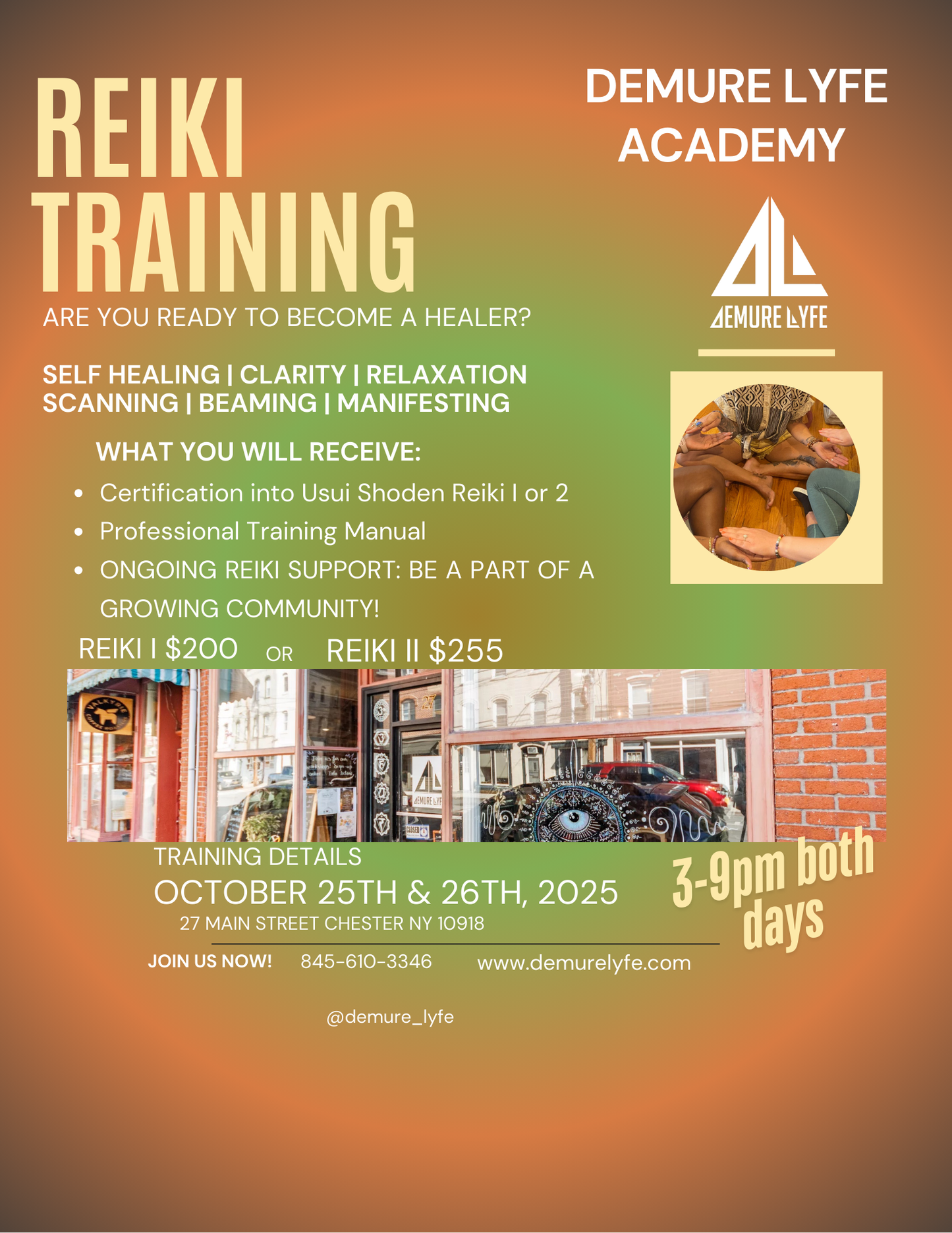 Reiki I and II Merge