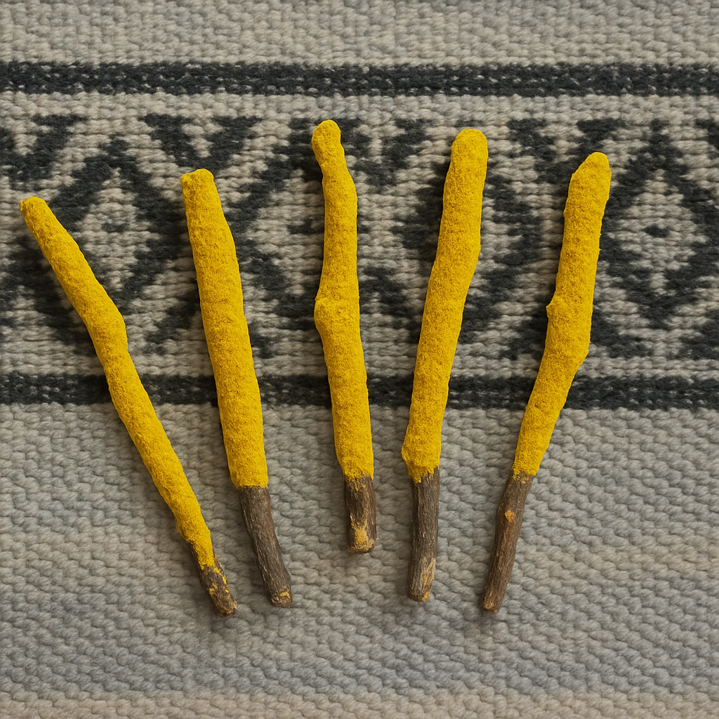 Cinnamon + Turmeric + White Copal Sage Twigs