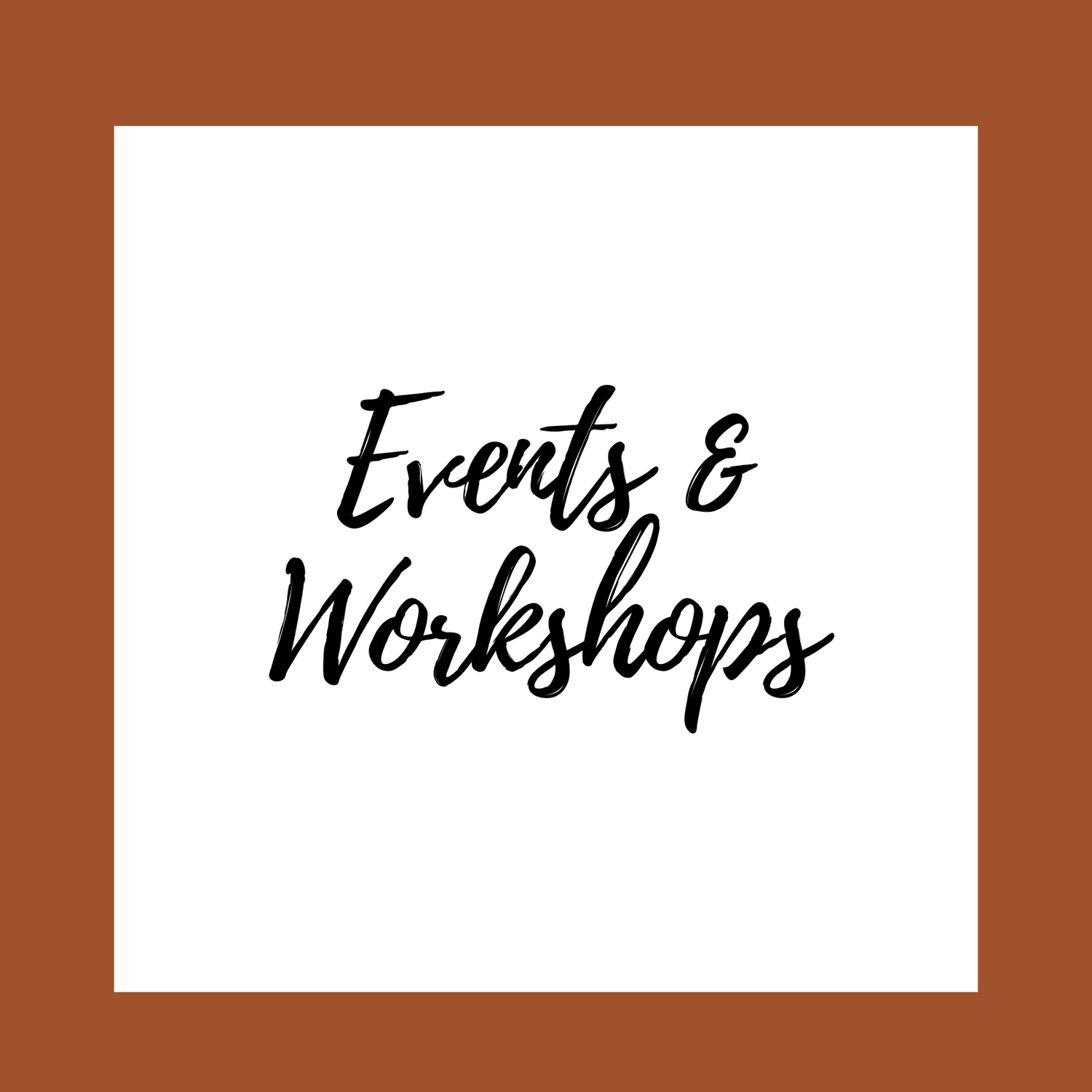 Events & Workshops