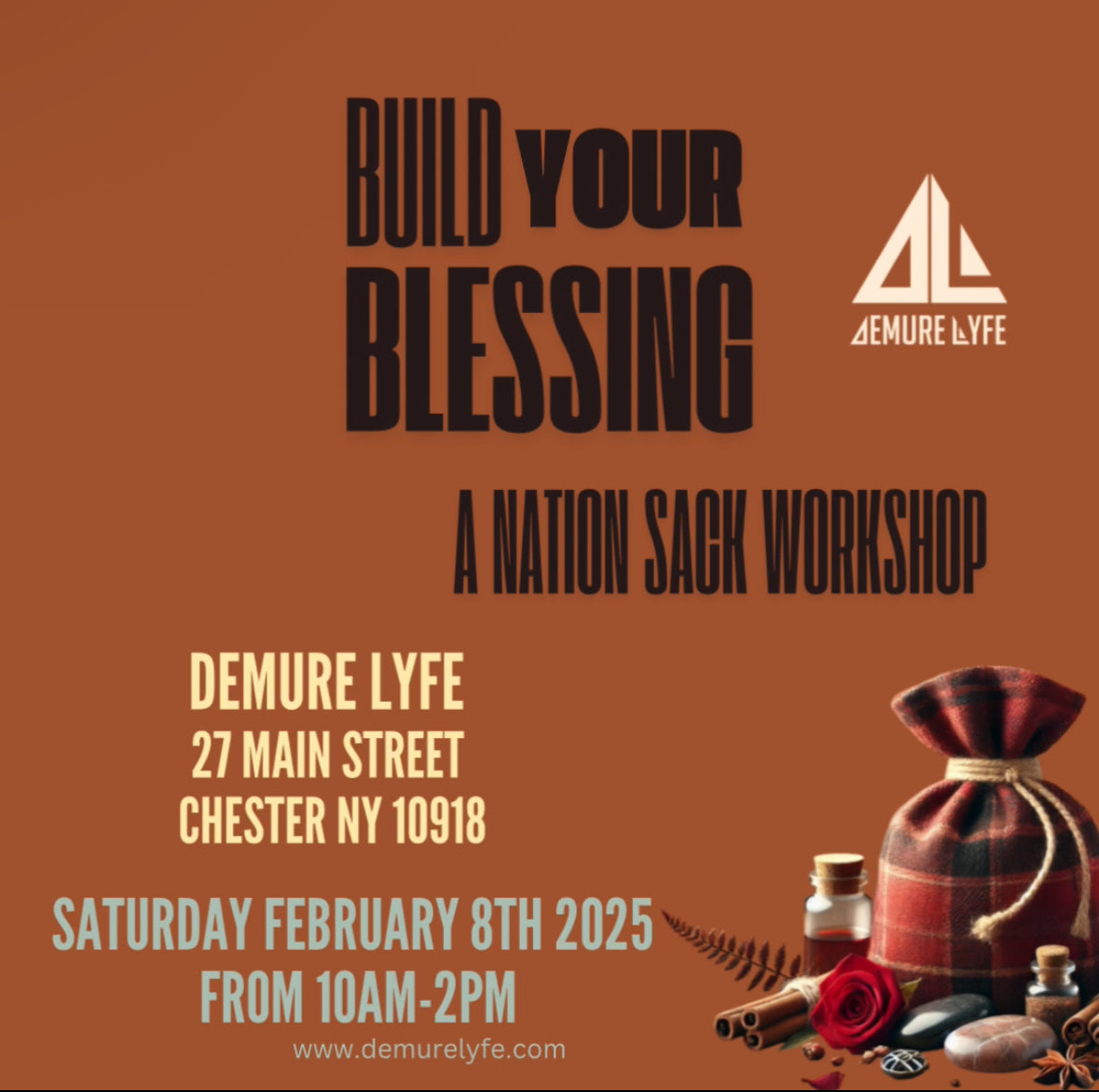 Build Your Blessings- a Nation Sack Workshop