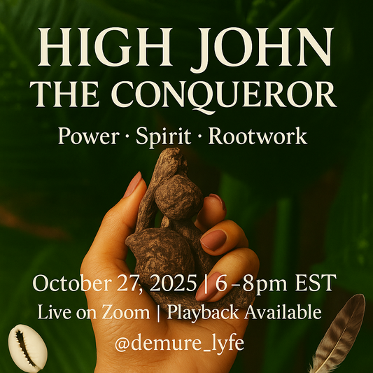 High John The Conqueror Workshop