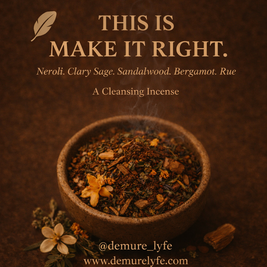 Make It Right Cleansing Incense Powder