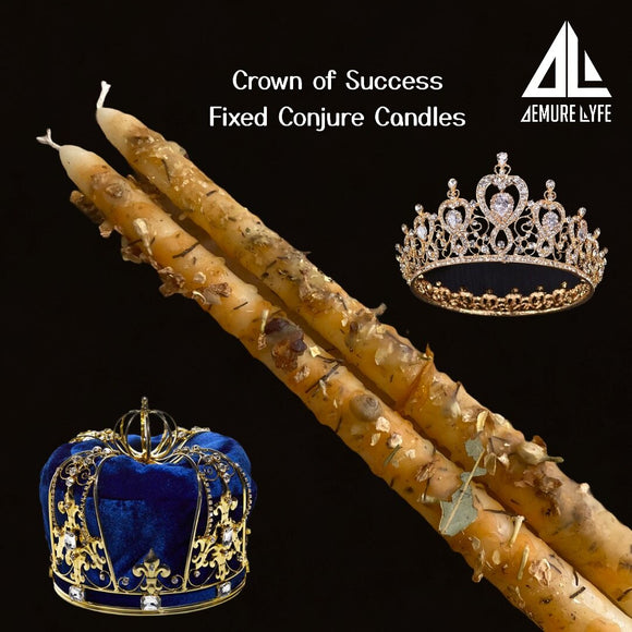 Crown of Success Fixed Conjure Candles